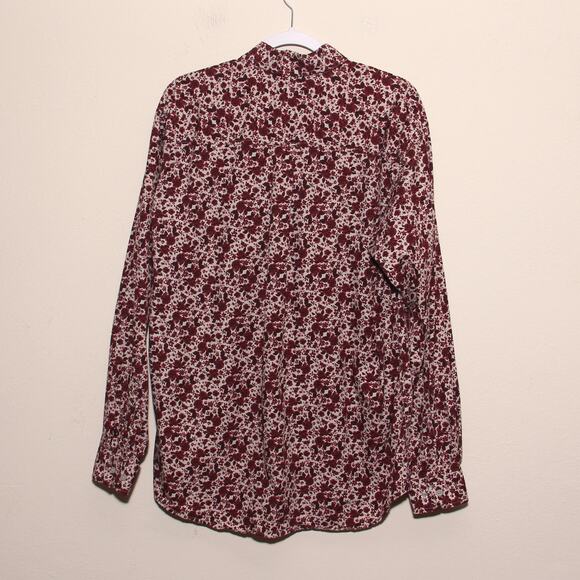 Vintage Cinch Cotton Floral Western Shirt Size Large (Tag is wrong) - Picture 2 of 11